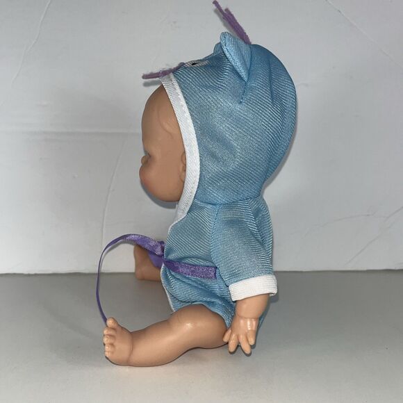 2015 New Adventures 9" Baby Doll w/Animal Robe & Undies Cute Chubby Belly - Picture 2 of 8